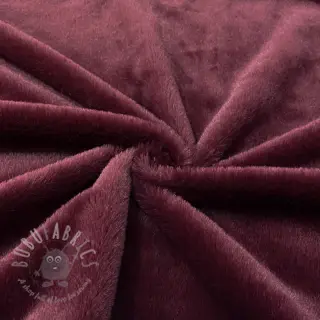 Umjetno krzno SMOOTH bordeaux