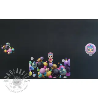 Triko Doll black PANEL digital print 2. klasa