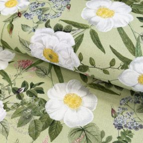 Dekorativna tkanina Romantic rose garden digital print