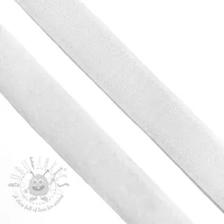 Čičak traka bijela 25 mm
