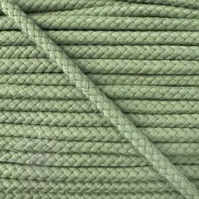 Pamučna upletena vrpca 8 mm basil