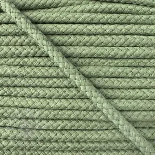 Pamučna upletena vrpca 8 mm basil