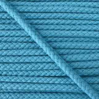 Pamučna upletena vrpca 8 mm ocean blue