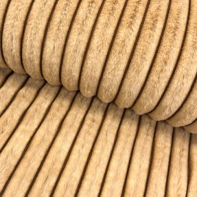 Umjetno krzno Shadow stripes bronze