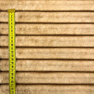 Umjetno krzno Shadow stripes bronze