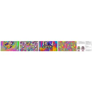 Dekorativna tkanina KIDS BACKPACK Supergirl PANEL