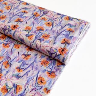 Viscoza RADIANCE Dried flower digital print