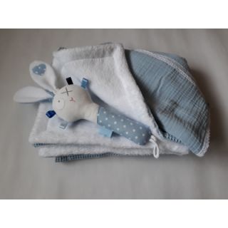 Pamuk vafel light blue