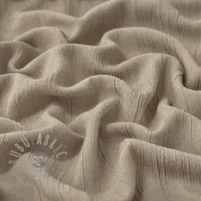 Viskoza s lanom CRINCLE sand