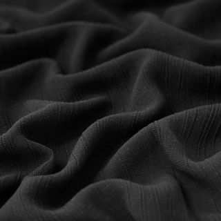 Viskoza s lanom CRINCLE black