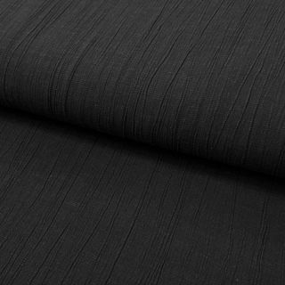 Viskoza s lanom CRINCLE black