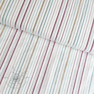 Pamuk LUREX stripes white