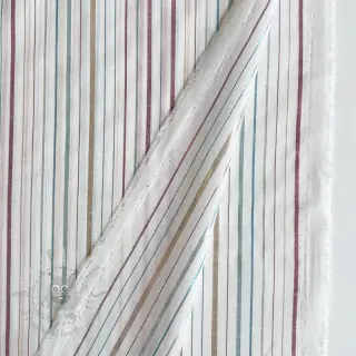 Pamuk LUREX stripes white