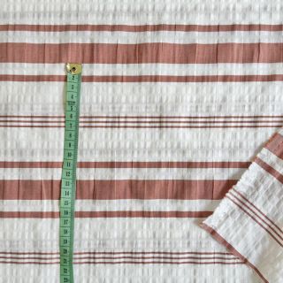 Pamučna tkanina YARN DYED Structure brique