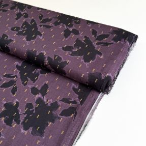 Viscoza LUREX Shadows purple digital print