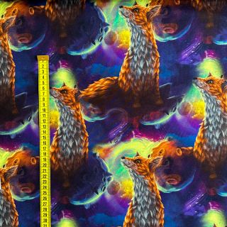 Triko Fantasy planets digital print