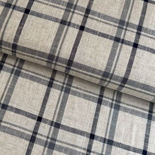 Lan VISCOSE Lira check naturals