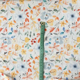 Lan s pamukom Pretty florals design D digital print
