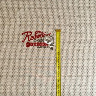 Triko Redwood red PANEL digital print