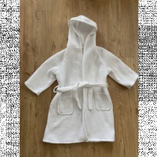 Bavlna s vaflovou väzbou white