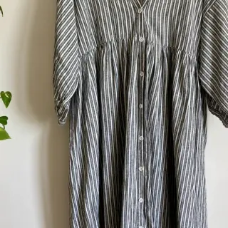 Lan s pamukom Lira big stripe black