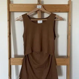 Jersey TENCEL modal light brown