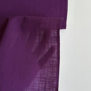 Pamučna tkanina s lanom purple