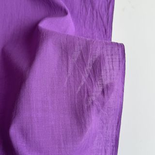 Pamučna tkanina s lanom dark lilac