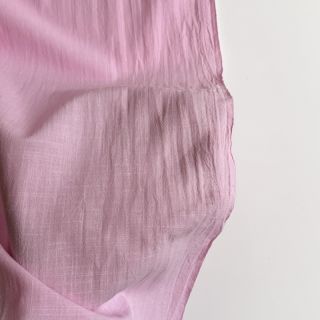 Pamučna tkanina s lanom pink