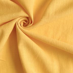 Pamučna tkanina s lanom yellow