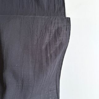 Pamučna tkanina s lanom dark grey