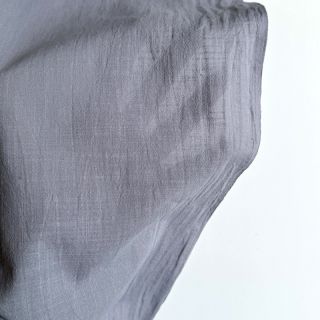 Pamučna tkanina s lanom grey