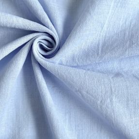 Pamučna tkanina s lanom light blue
