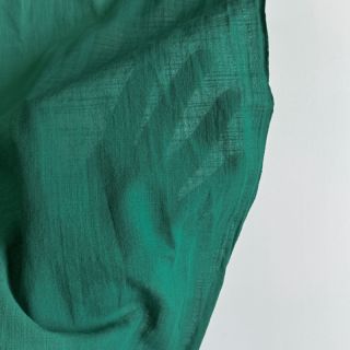 Pamučna tkanina s lanom apple green