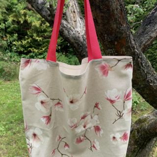 Dekorativna tkanina Linenlook Floral magnolia bloom