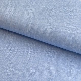 Lan pamuk Fishbone light blue
