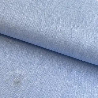Lan pamuk Fishbone light blue