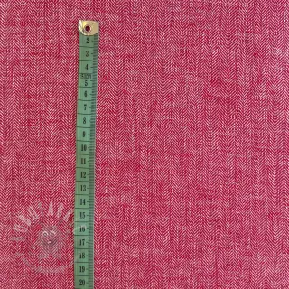 Lan pamuk Fishbone red