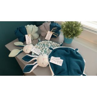 Tetra Tkanina/Muslin dark cyan