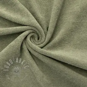 Elastični frotir pistachio