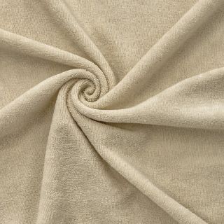 Rastezljiva frotir dark beige