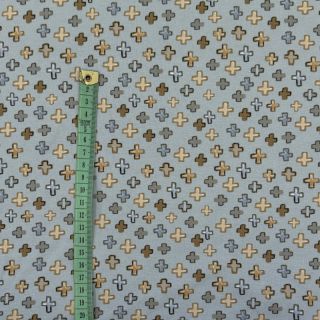 Pleteni materijal Plusses grey digital print