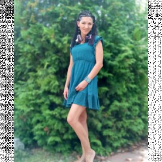 Tetra Tkanina/Muslin dark cyan ORGANIC