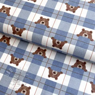 Pamuk FLANNEL Bear check jeans