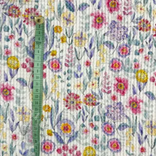 Pamučni vafel Flowers digital print
