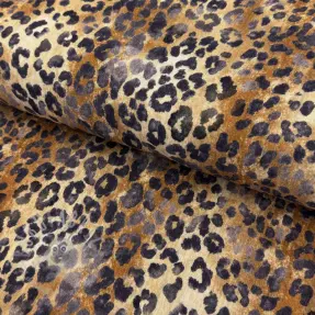 Tetra Tkanina/Muslin Animal skin panther digital print
