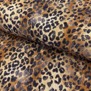 Dvostruka gaza/muslin Animal skin panther digital print