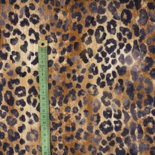 Tetra Tkanina/Muslin Animal skin panther digital print