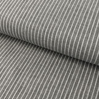 Dvostruka gaza/muslin YARN DYED Stripes grey