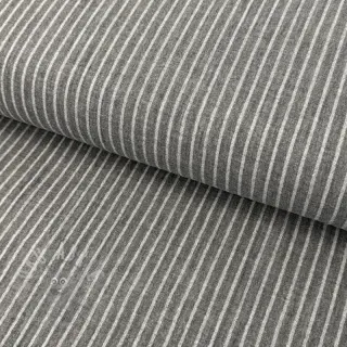 Tetra Tkanina/Muslin YARN DYED Stripes grey